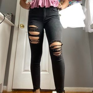 American Eagle next level stretch skinny jeans